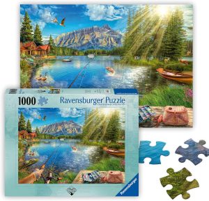 Ravensburger Life at The Lake 1000 Piece Jigsaw Puzzle